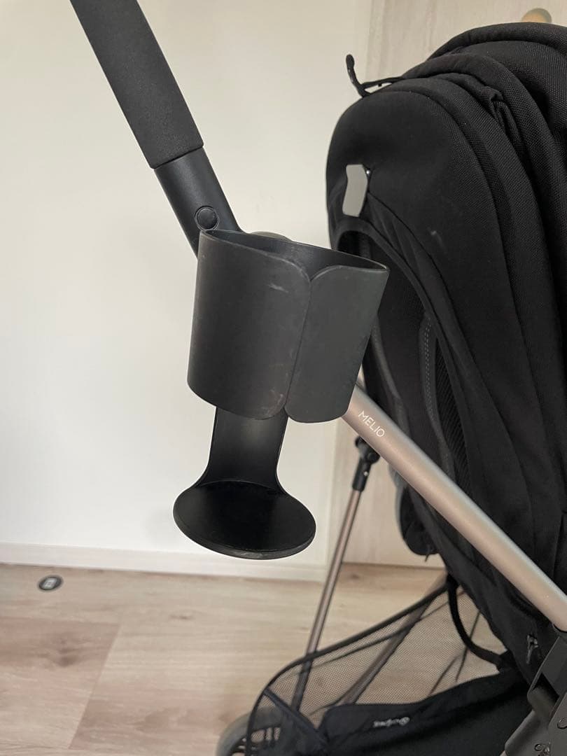 サイベックス　メリオ　ベビーカー　ブラック　ドリンクホルダー付き