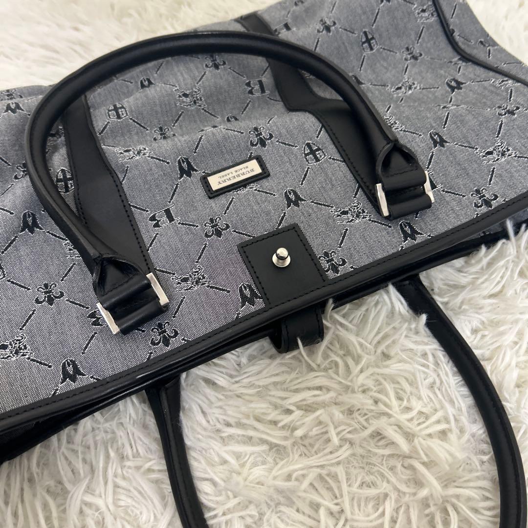 ✨️希少✨️極美品　バーバリーブラックレーベル　モノグラムビジネストートバッグ