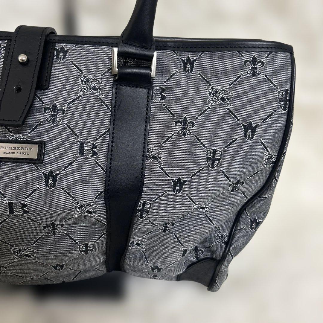 ✨️希少✨️極美品　バーバリーブラックレーベル　モノグラムビジネストートバッグ