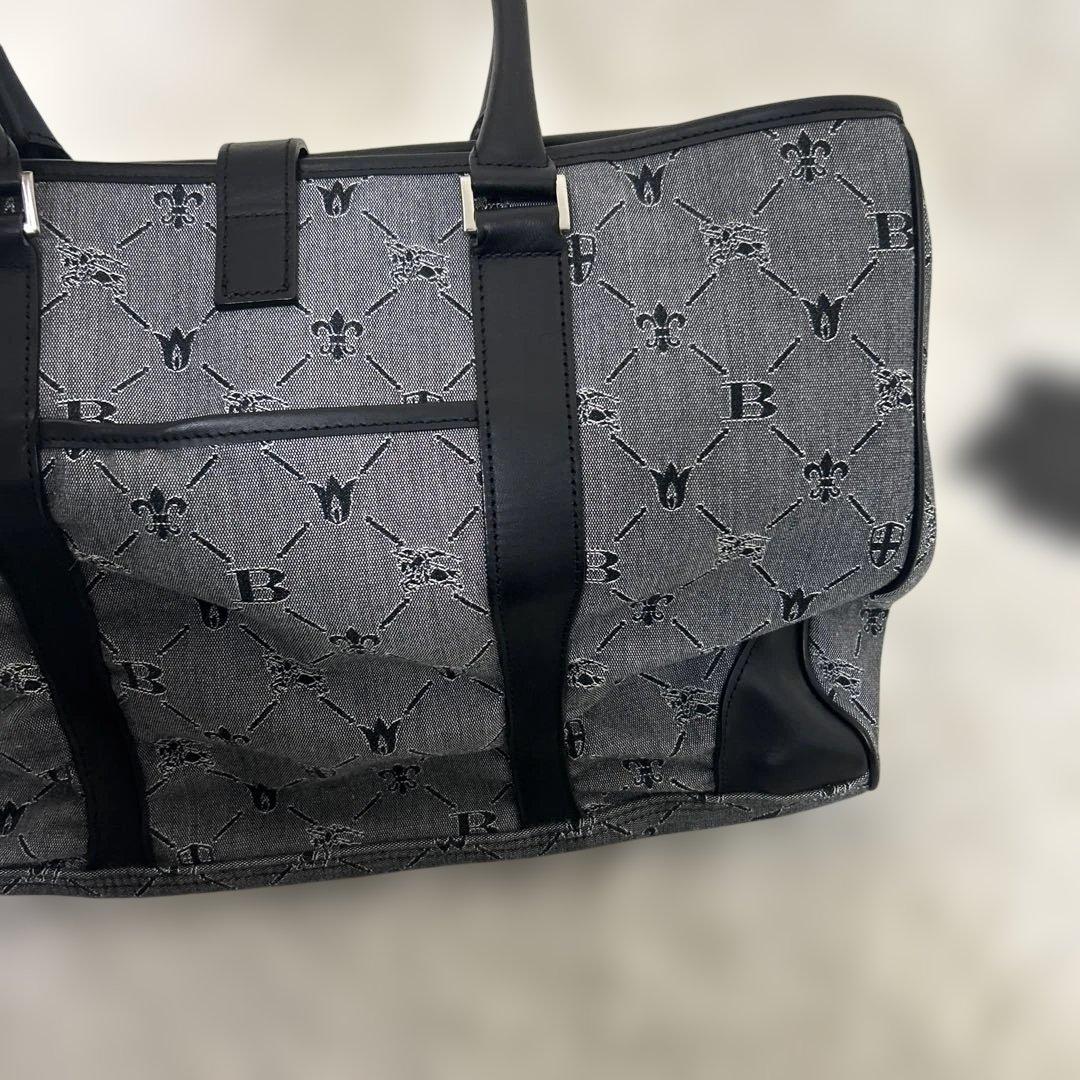 ✨️希少✨️極美品　バーバリーブラックレーベル　モノグラムビジネストートバッグ