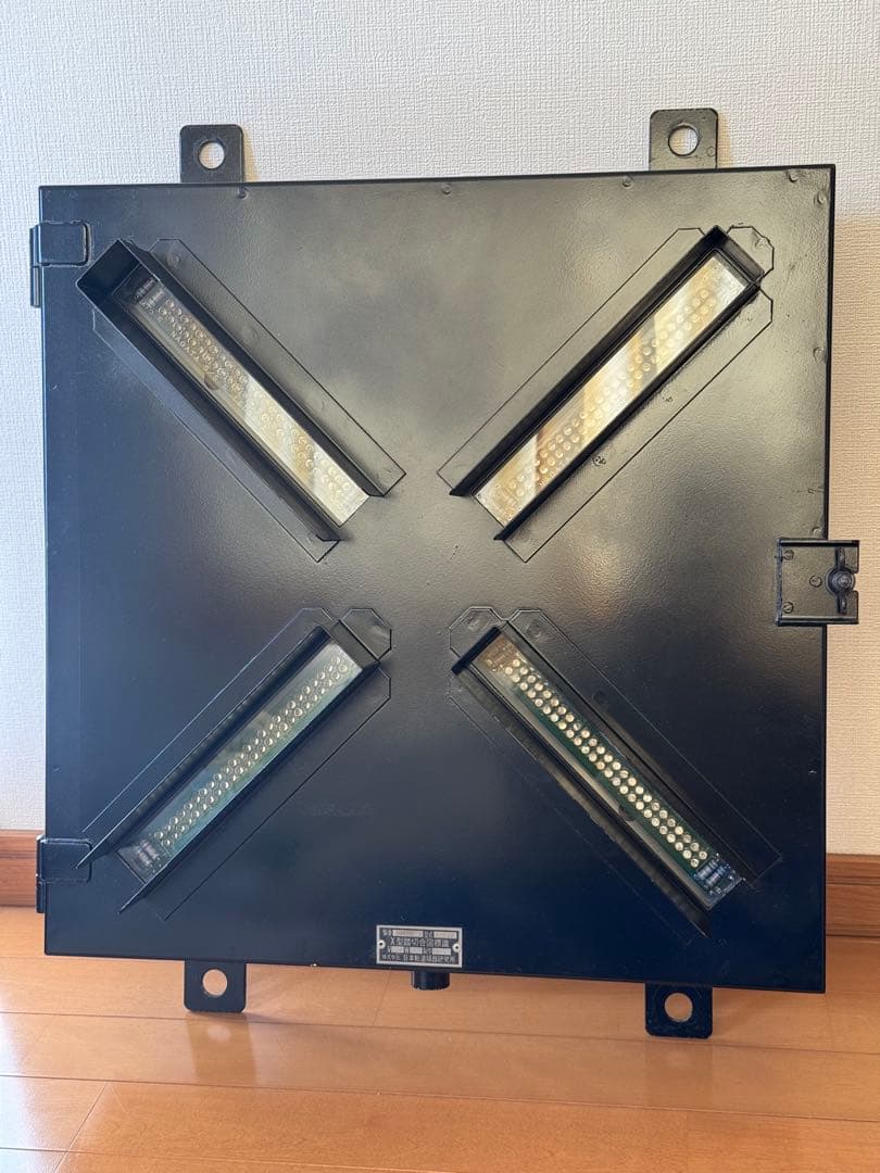 【鉄道部品】踏切動作反応灯 X型