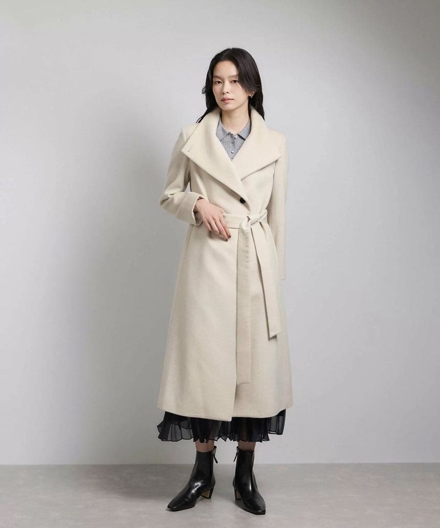 ROPE プレミアムカシミヤ ロングコート