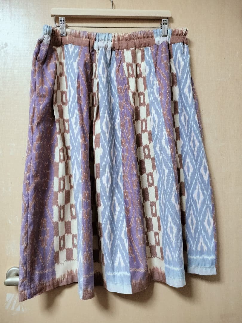 手織りコットンスカート　コットンマットミー　注文品　新品　タイ製