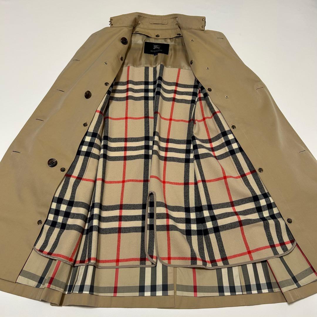 ✨良品 バーバリーロンドン トレンチコートライナー メガチェック 34