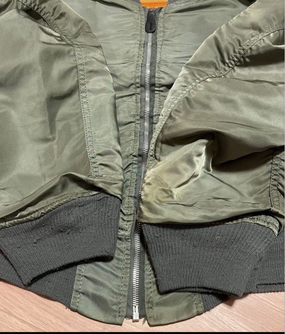 80s ALPHA アルファ L-2B 民間 ミリタリー 古着