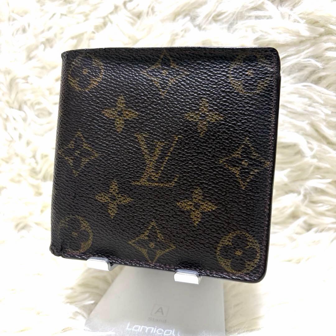 ルイヴィトン モノグラム 折り財布 ポルトフォイユマルコ M61675