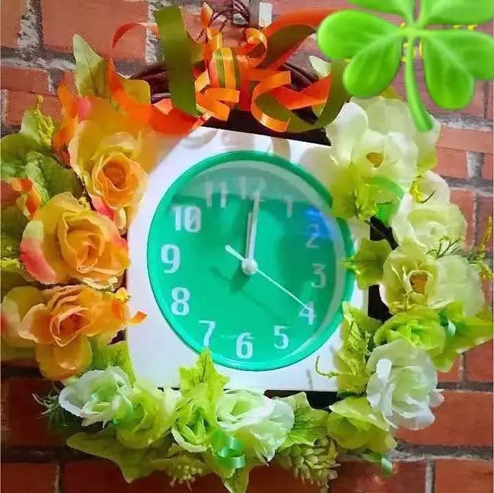 ❣️プリザービングプリザーブド壁時計❣️