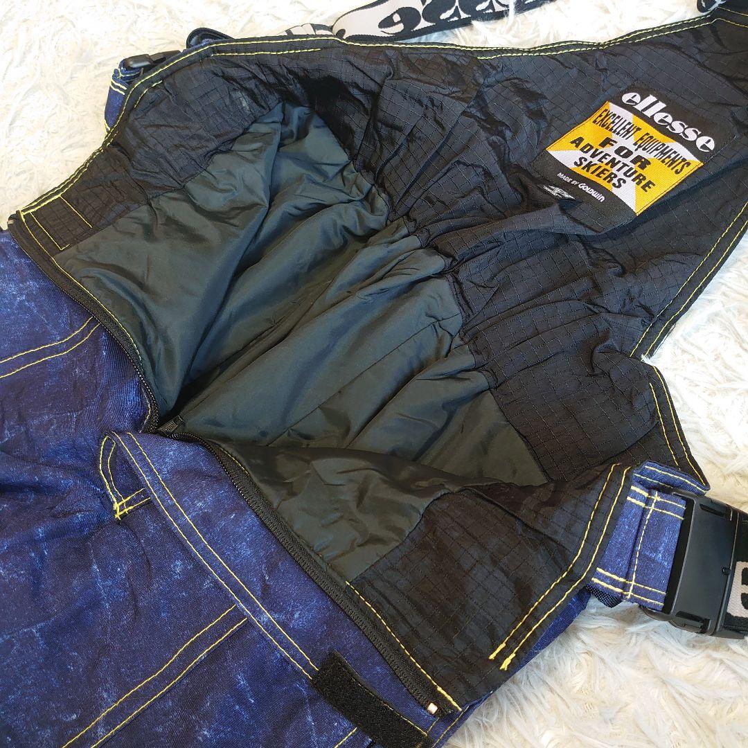 【美品】エレッセ スキー スノボウェア セットアップ ケブラー M