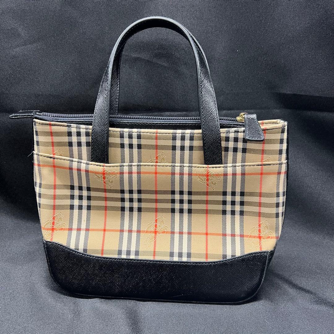 P*e様 【used】Burberry バーバリー　ミニトート　トートバッグ　ノ