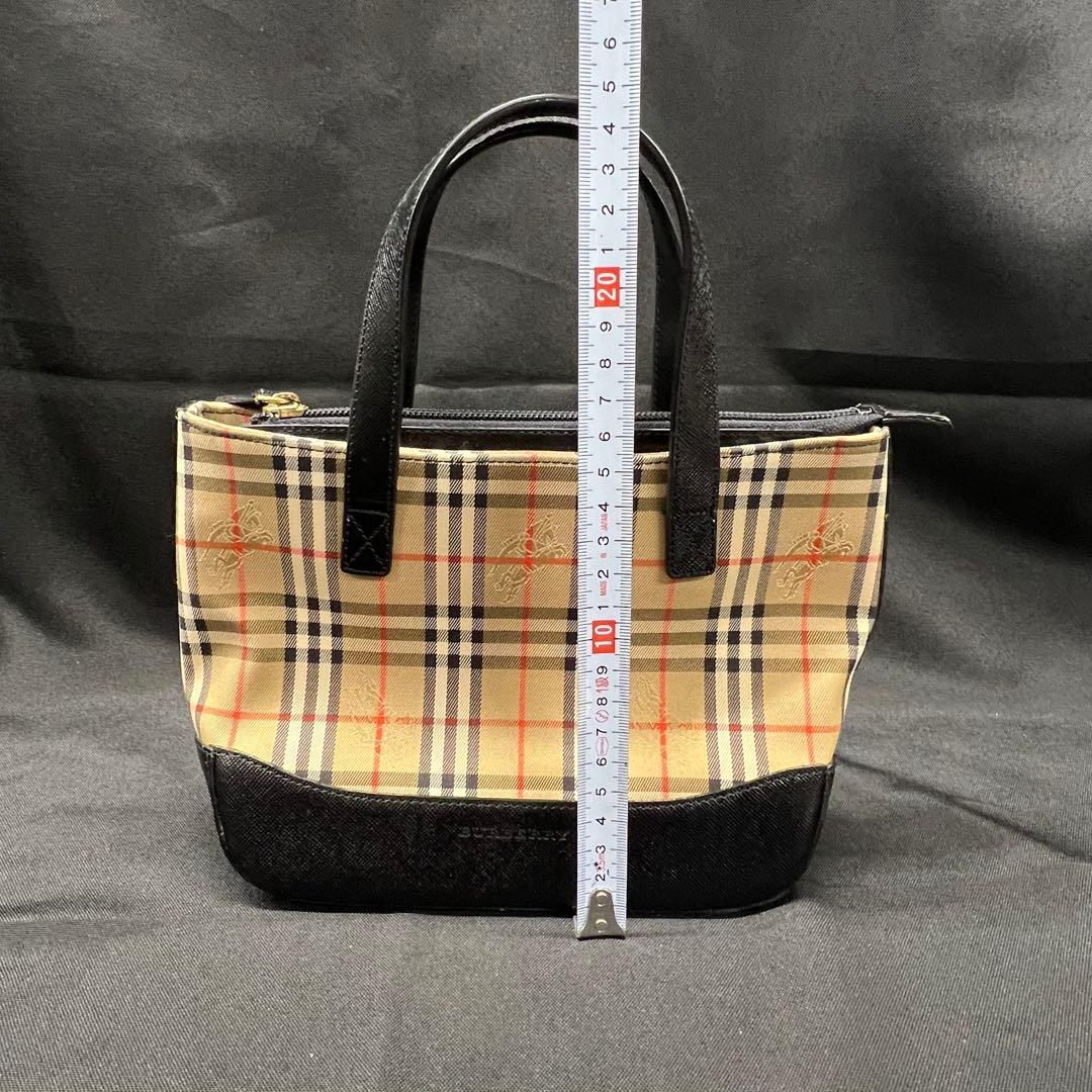 P*e様 【used】Burberry バーバリー　ミニトート　トートバッグ　ノ