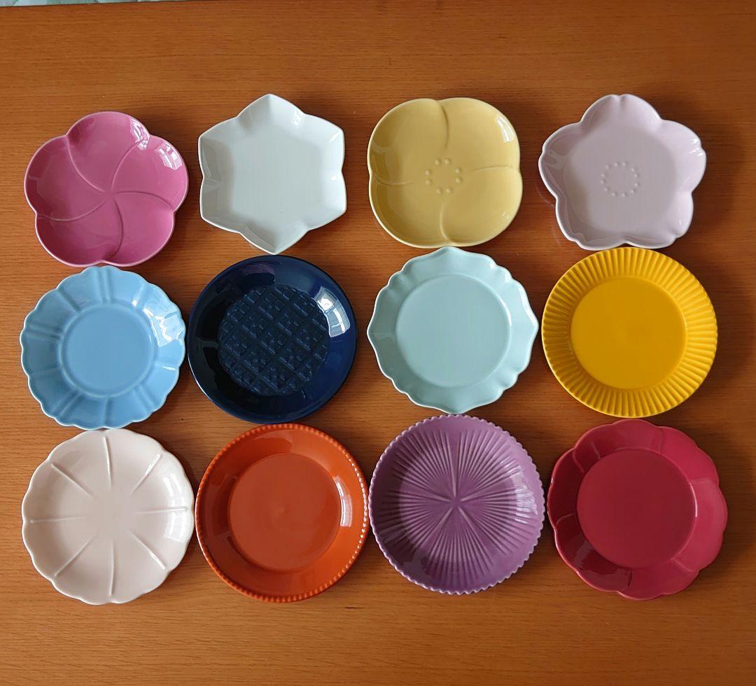 金麦花やか皿12枚セット