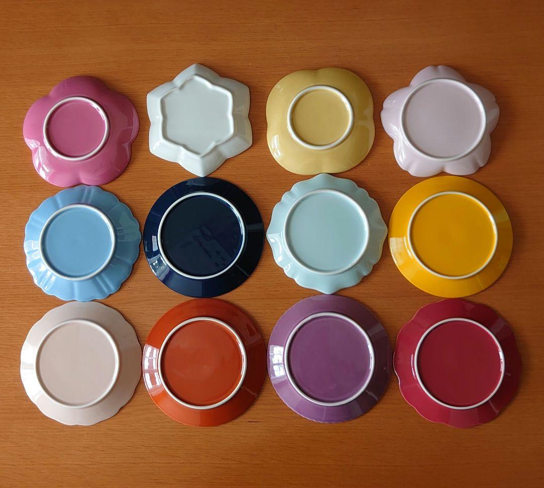 金麦花やか皿12枚セット