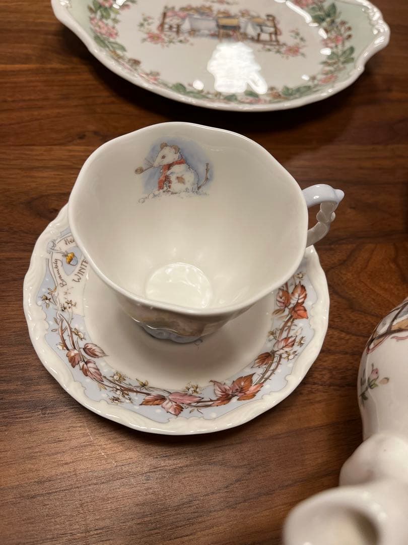 brambly hedge ティーセット　6点