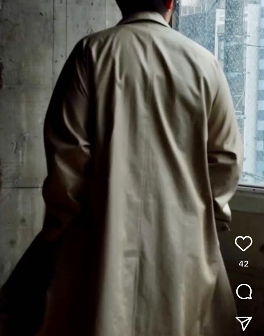 オーベルジュ ARCH別注 REGENTS ステンカラーコート サイズ40