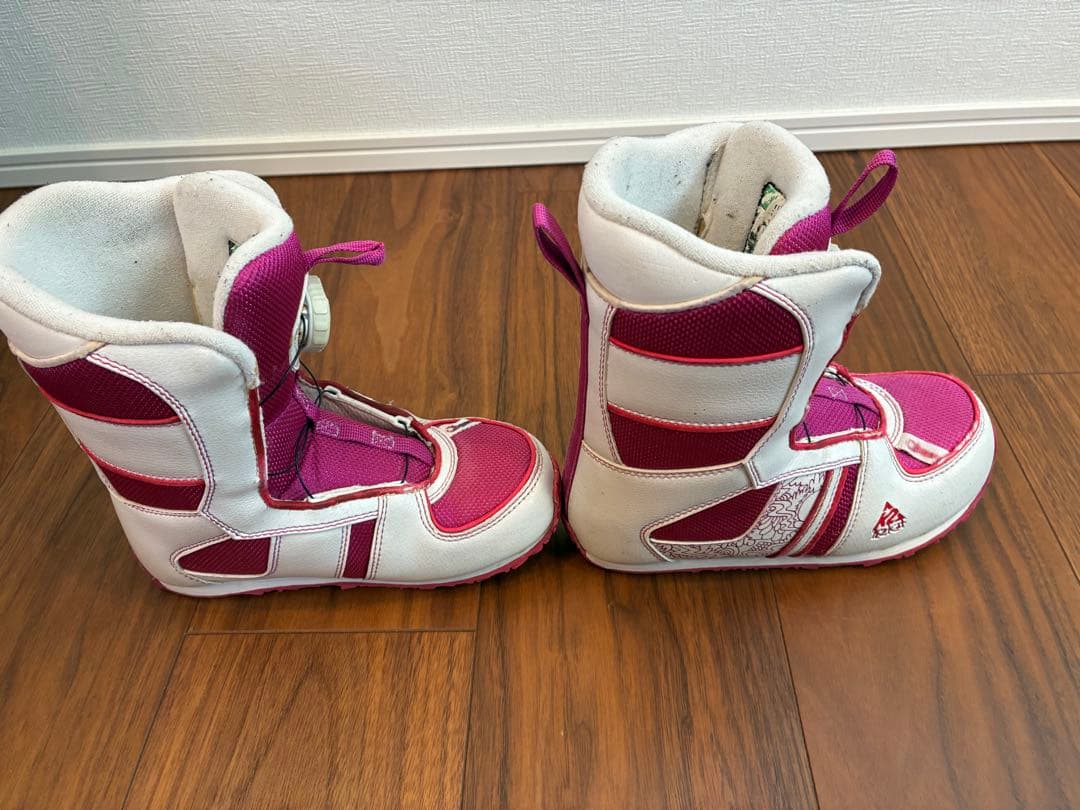 K2 スノーボードセット ピンク/ホワイト