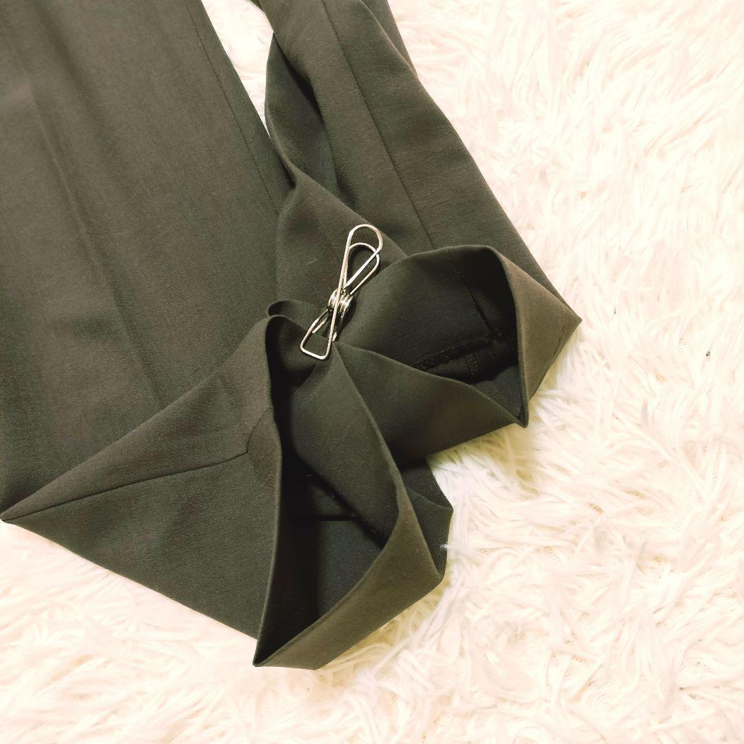 アオキ 2wayストレッチ トロピカルノーカラージャケットセット XS