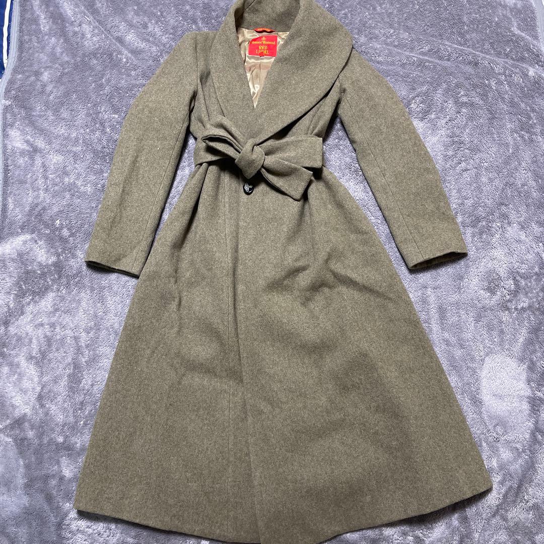 Vivienne Westwood/ロングコート/カシミヤ・未使用級