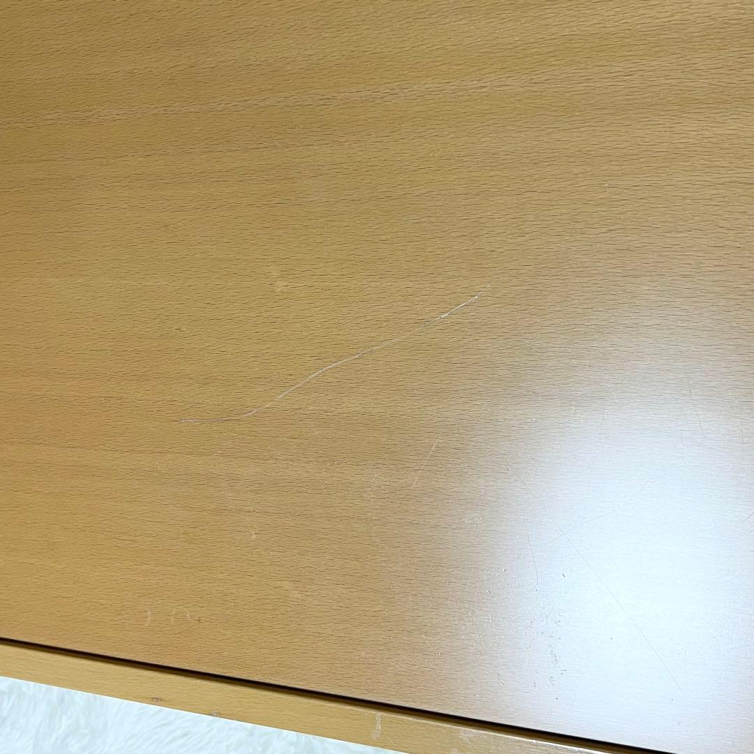 【良品】 ガラステーブル　ローテーブル 120 × 70 × 41 カリガリス