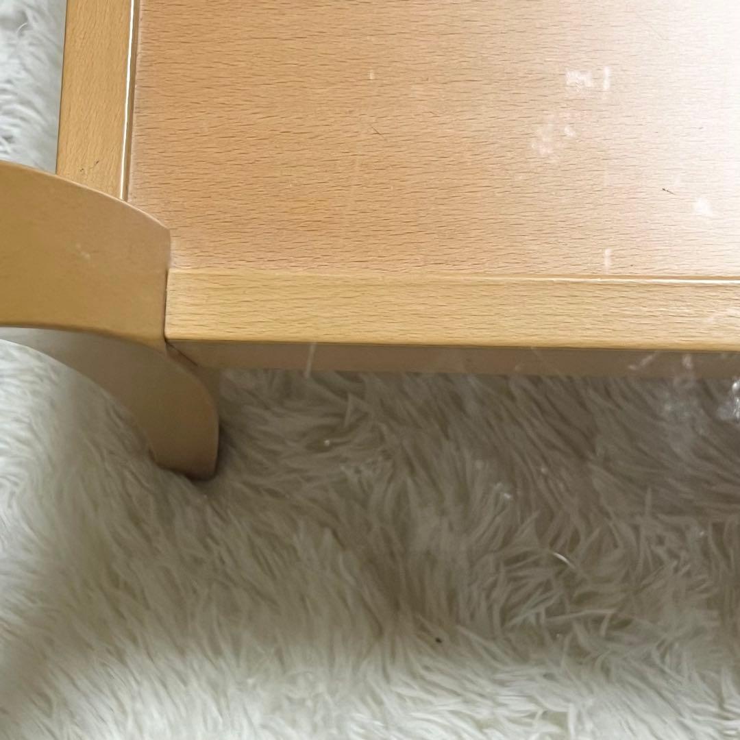 【良品】 ガラステーブル　ローテーブル 120 × 70 × 41 カリガリス