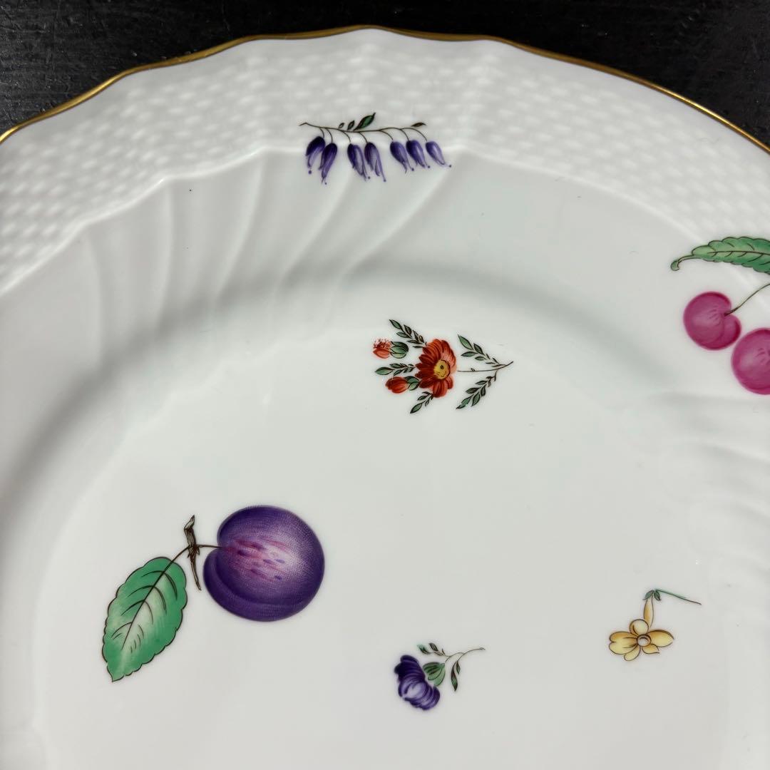 リチャードジノリ　イタリアンフルーツ(ベッキオフルーツ)24cm　残り2枚セット