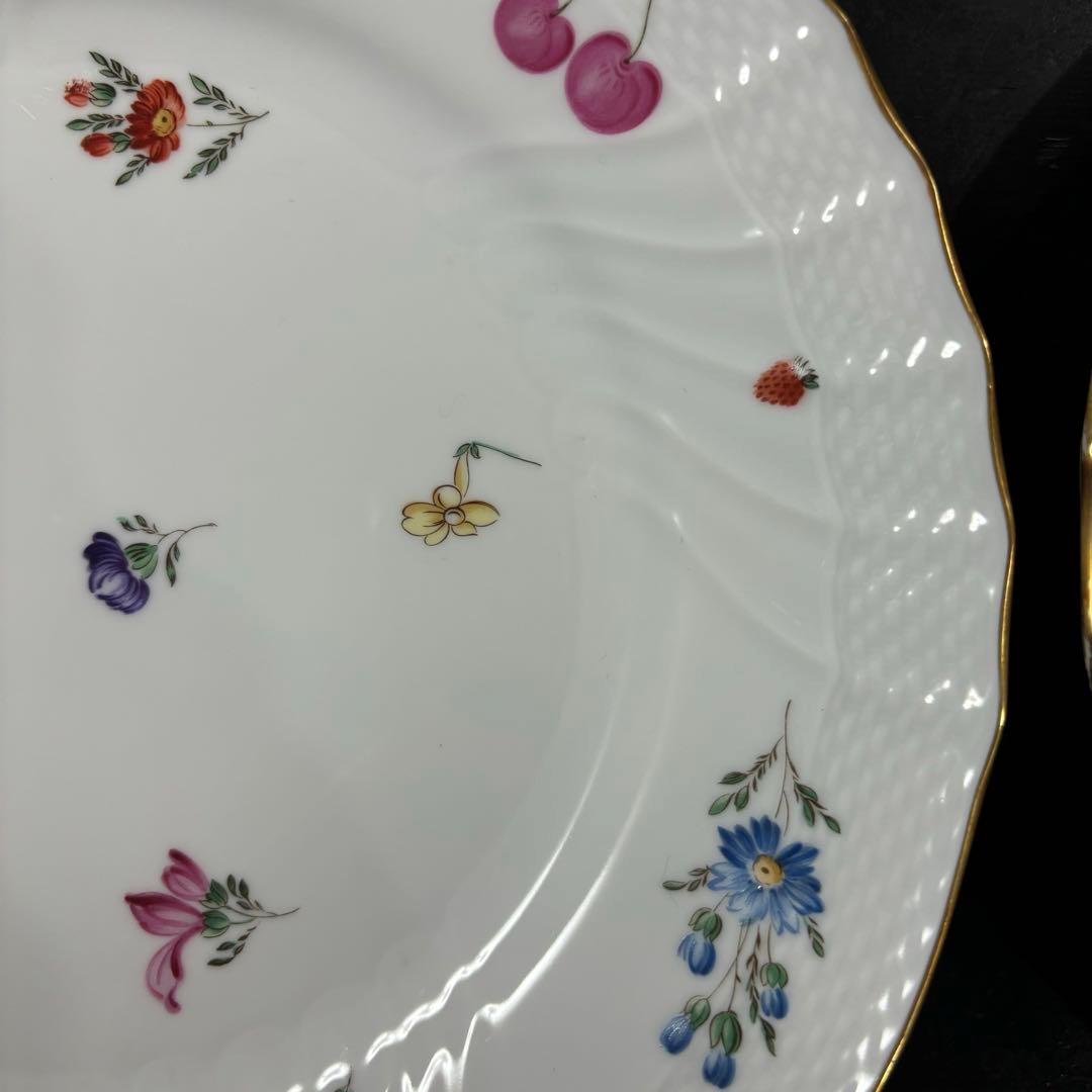 リチャードジノリ　イタリアンフルーツ(ベッキオフルーツ)24cm　残り2枚セット