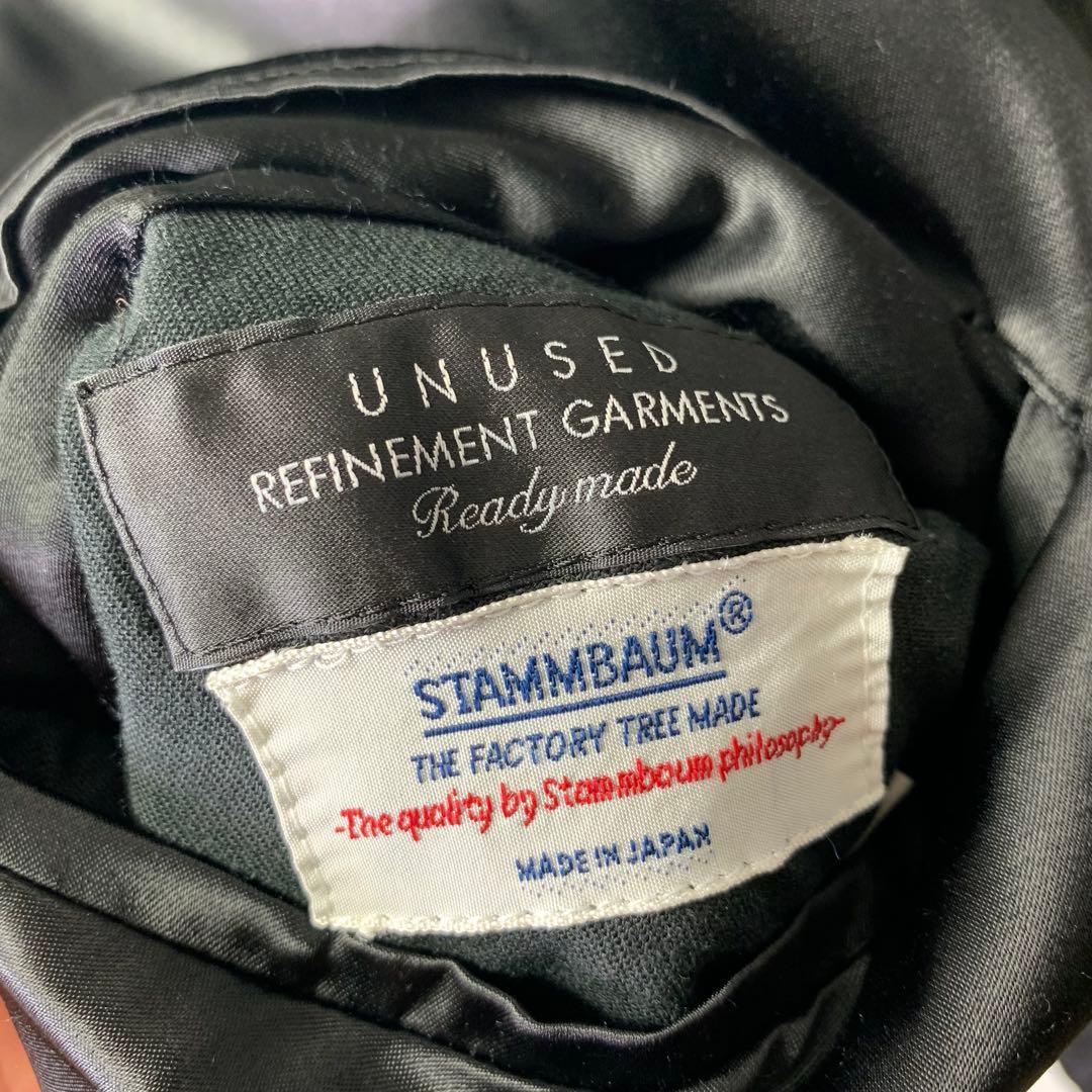 美品 UNUSED STAMMBAUM リバーシブルスカジャン レーヨン 日本製