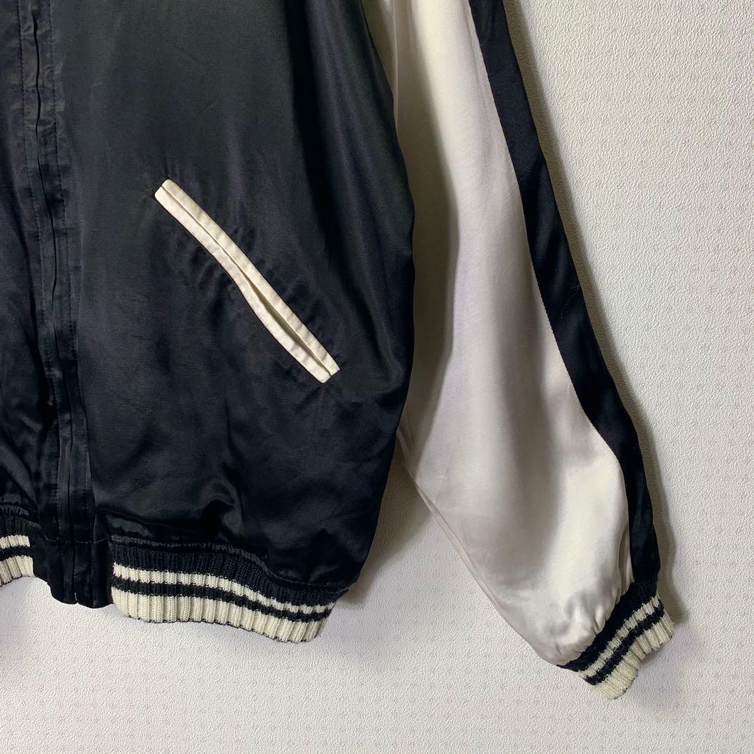 美品 UNUSED STAMMBAUM リバーシブルスカジャン レーヨン 日本製