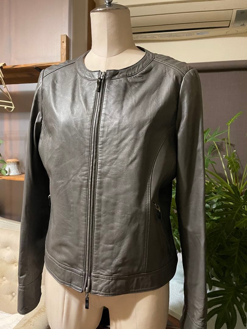 m.h.k 　　　　フジコウ　　Cara羊革　ジャケット　ダウンセット