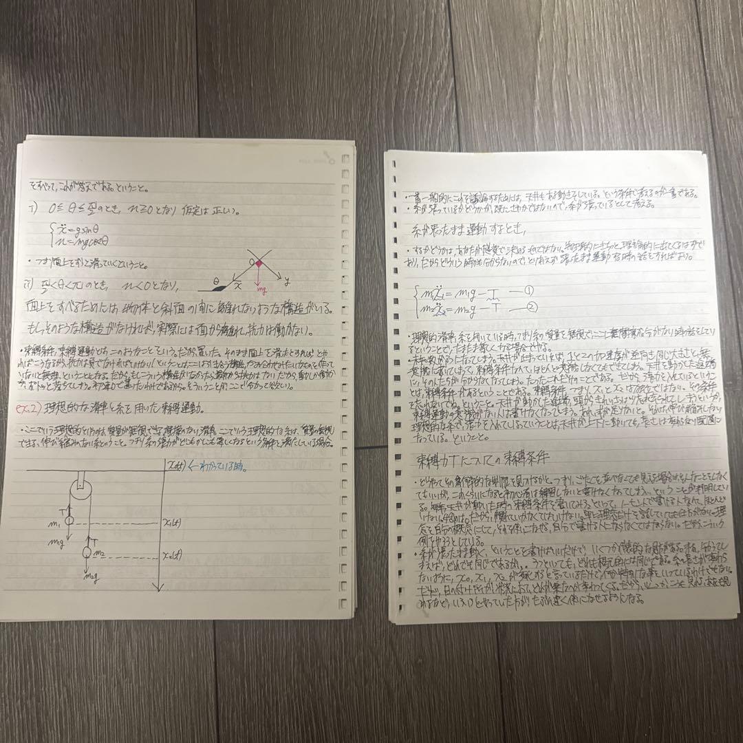 【東大合格/400P越】苑田ハイレベル物理 講義ノート板書・文字起こしセット