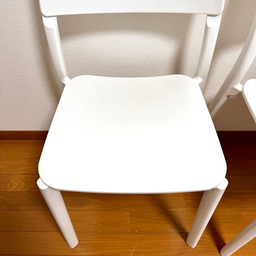 ブースカえみ IKEA JANINGE イケアヤニンゲダイニングチェア4脚