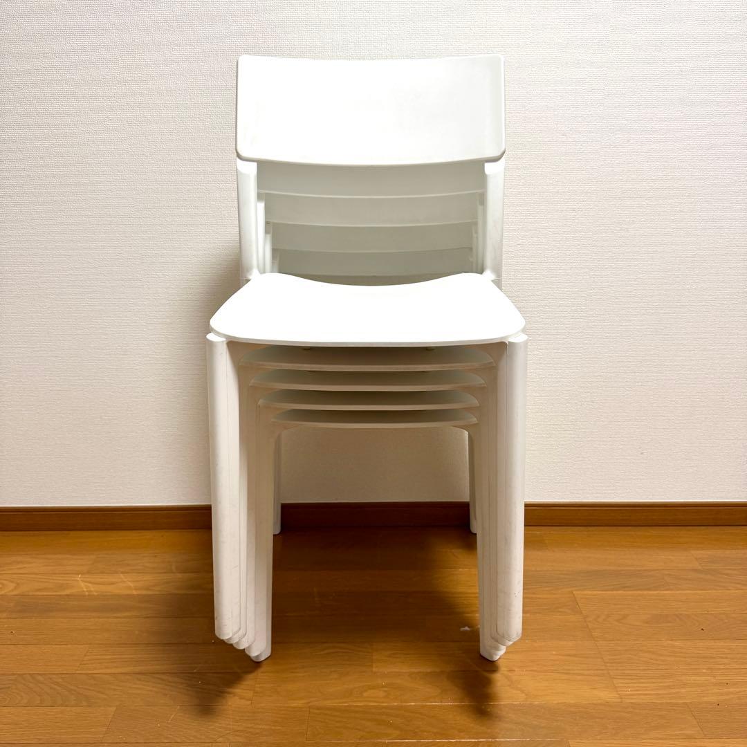 ブースカえみ IKEA JANINGE イケアヤニンゲダイニングチェア4脚