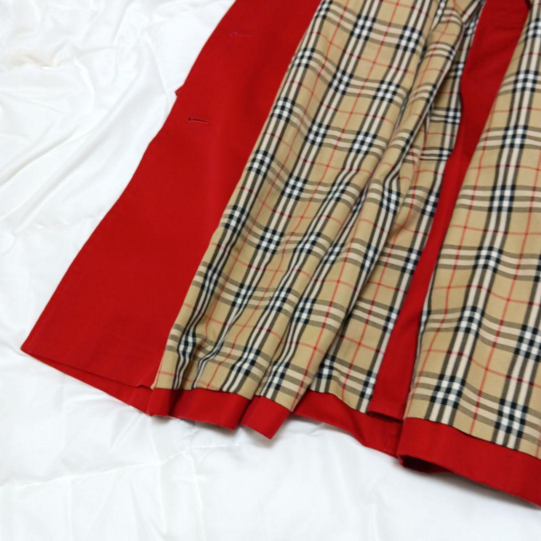 バーバリーブルーレーベル トレンチコート ノバチェック 40 三陽商会