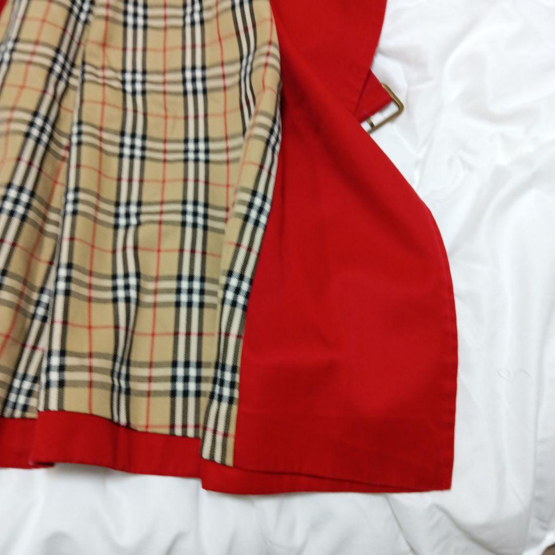 バーバリーブルーレーベル トレンチコート ノバチェック 40 三陽商会