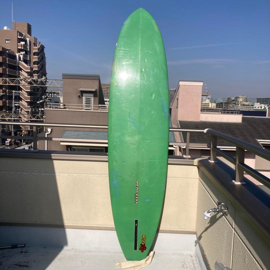 8フィート　vercelliシェイプボード　Hawaii