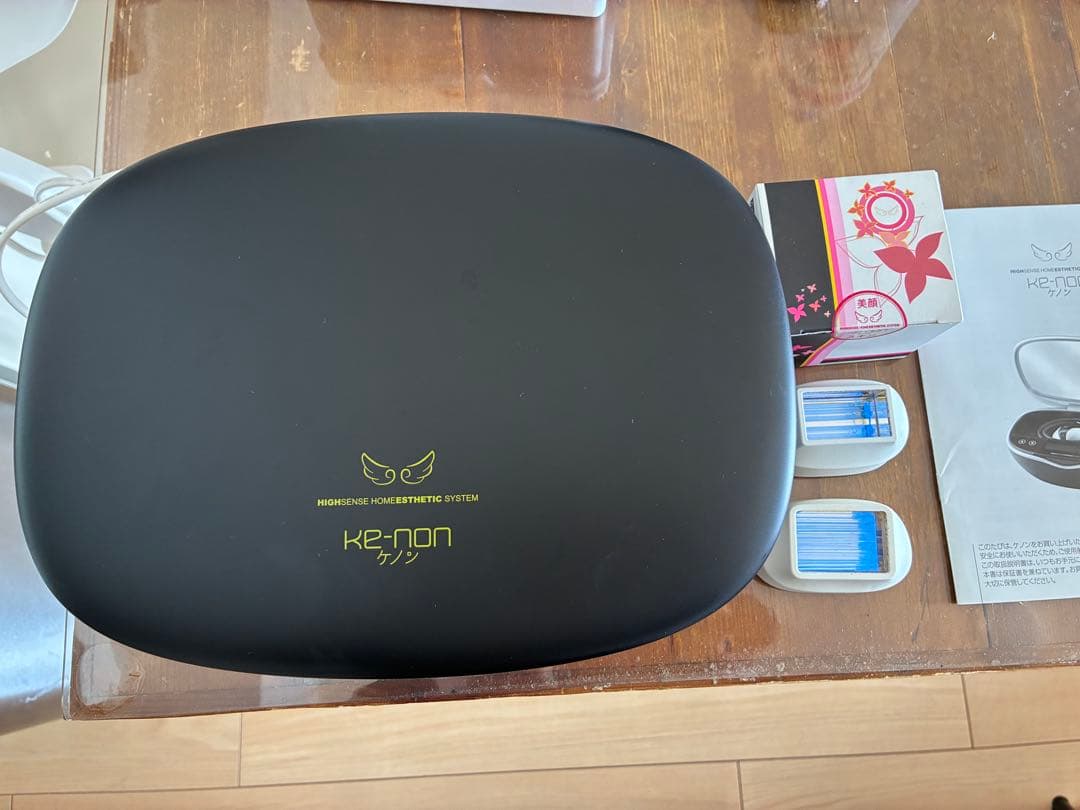 ケノン 脱毛器 Ver8.5 ラージ、スキンカートリッジ付き