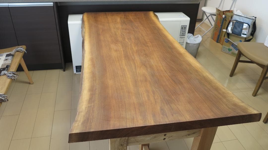 Takito@アガベ　塊根　天板＋ローテーブル脚】一枚板　テーブル