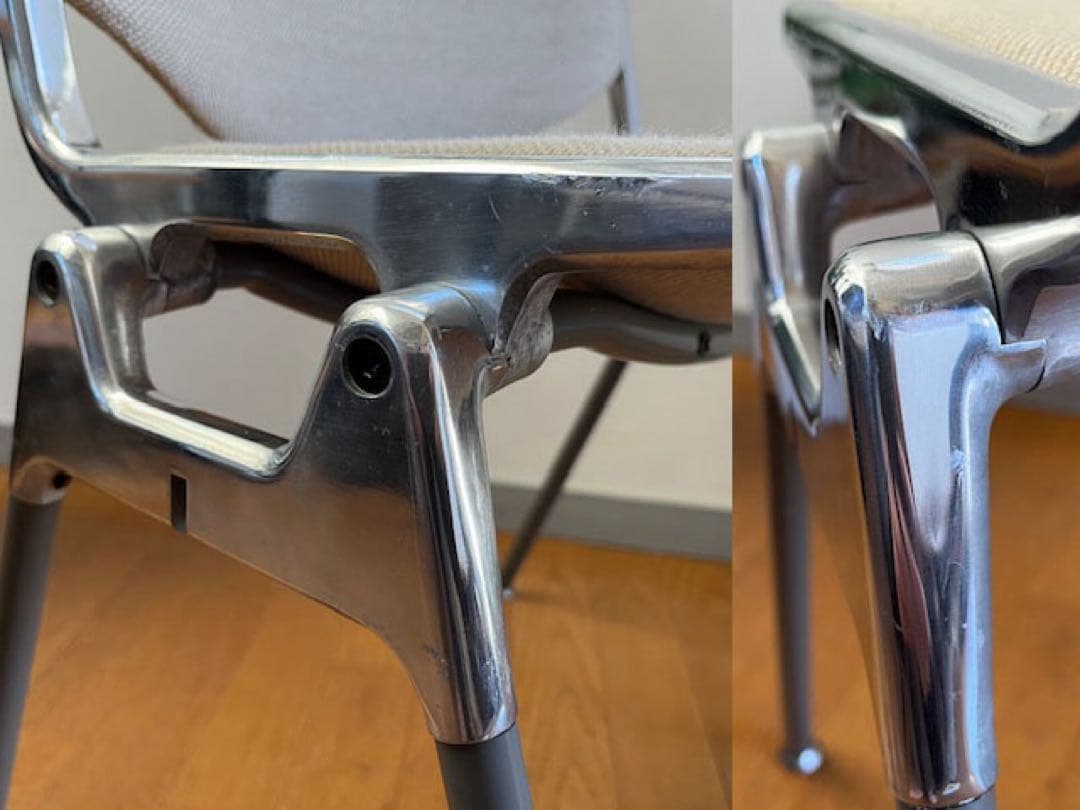 イタリア　ヴィンテージ　カステリチェア　① スタッキング　ミッドセンチュリー