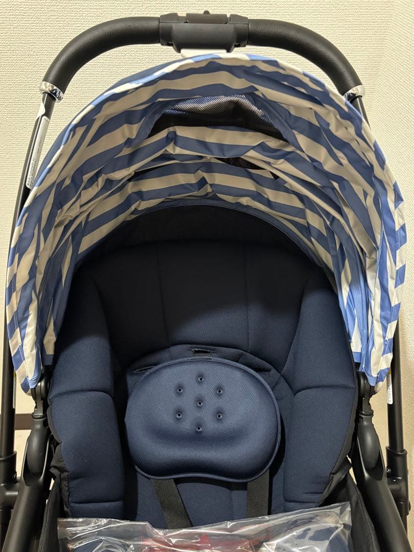 Aprica ベビーカー、レインカバー、マルチシートの3点セット