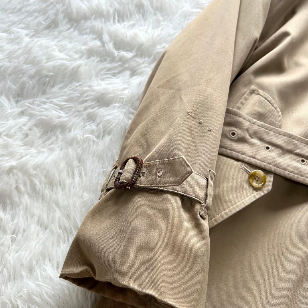 激レア！バーバリー トレンチ21 一枚袖 トレンチコート ベルト完備 ベージュ