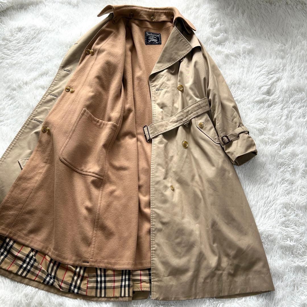 激レア！バーバリー トレンチ21 一枚袖 トレンチコート ベルト完備 ベージュ