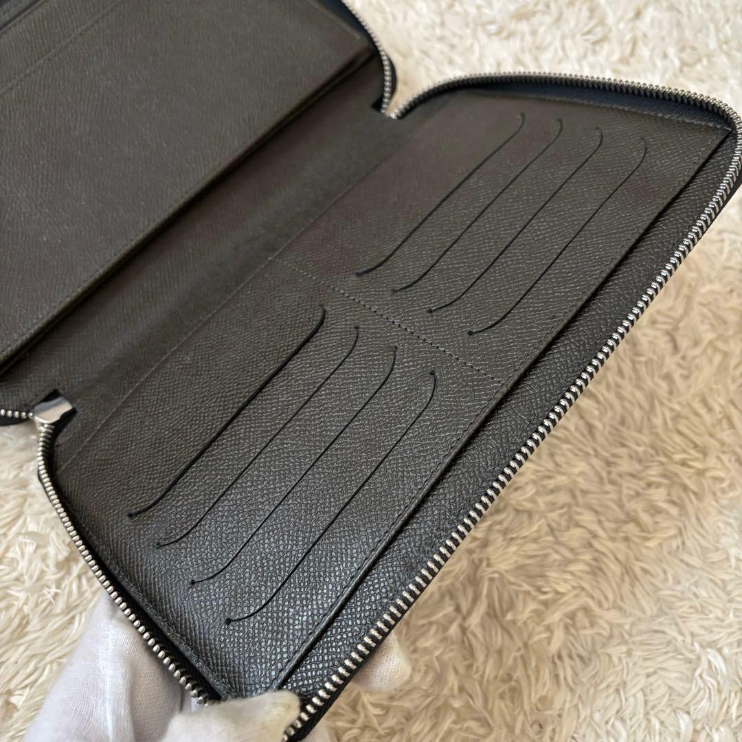 極美品✨ダンヒル オーガナイザー ボードン 長財布 レザー ダブルジップ 2室