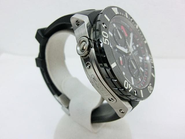 エドックス クロノオフショア1 クロノグラフ デイデイト 腕時計