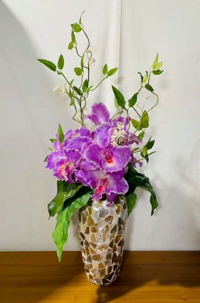 (nr/10.28/40)エミリオ・ロバ カトレア 4L23 造花