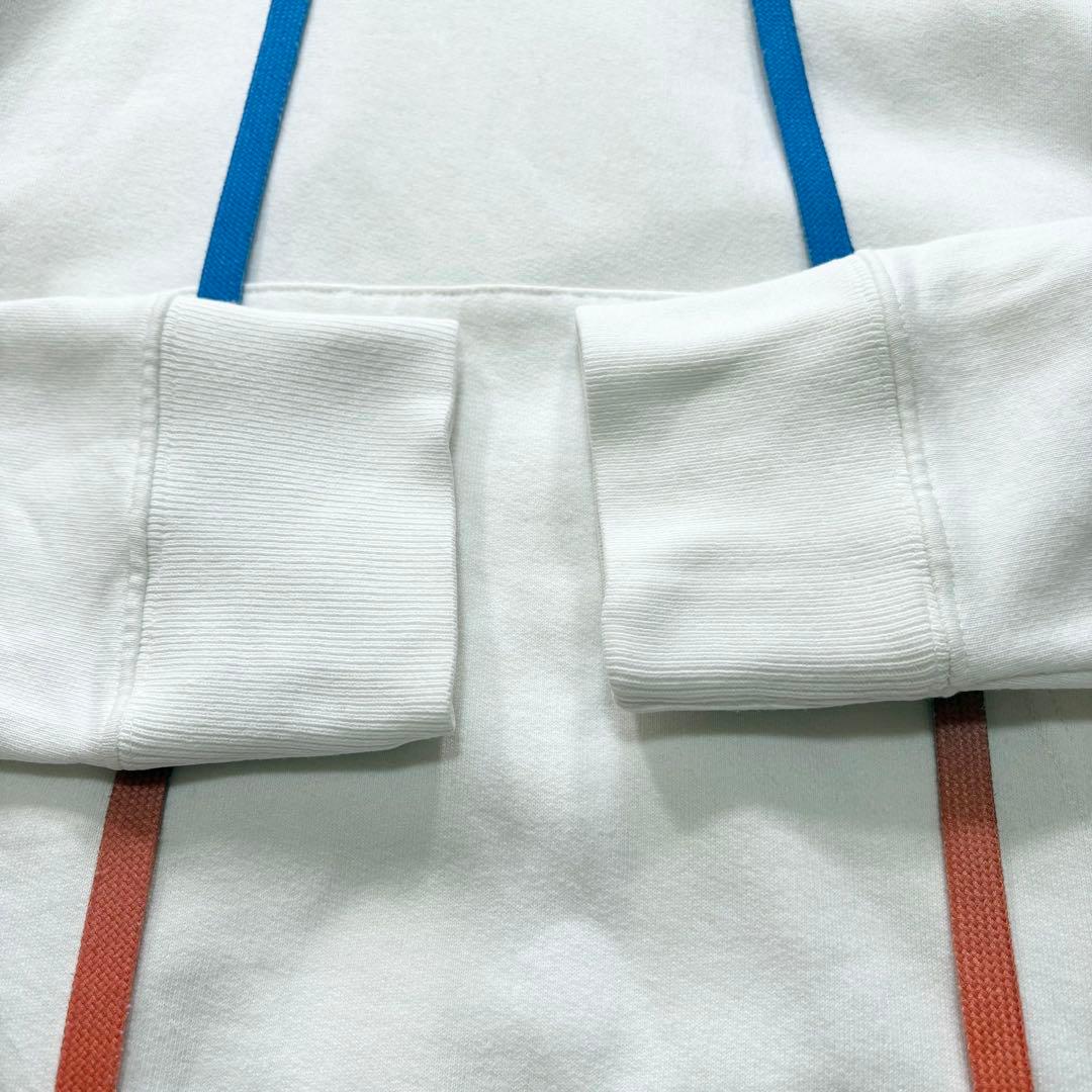 エース ✨美品✨オフホワイト　クロスアロー　パーカー　フーディ　バックロゴ