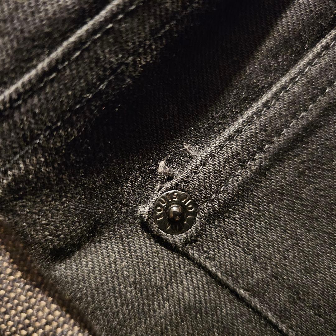 LOUIS VUITTON ルイ・ヴィトン ストレッチスリムデニム ブラック