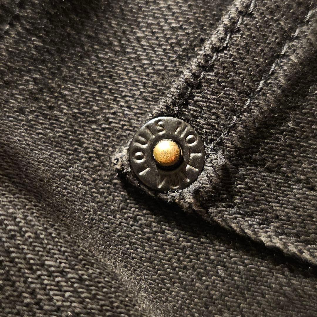 LOUIS VUITTON ルイ・ヴィトン ストレッチスリムデニム ブラック