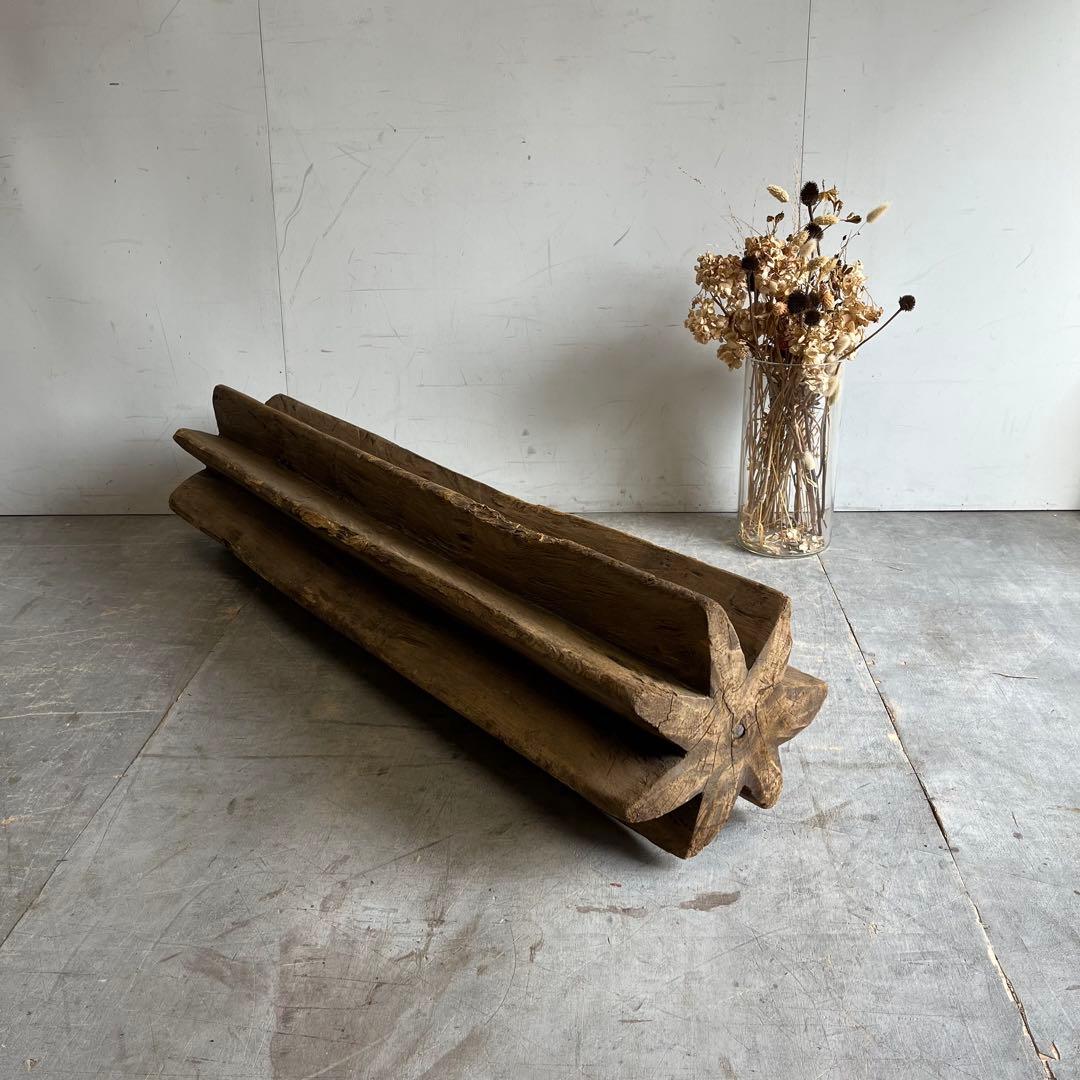 アンティーク 古道具 古農具 歯車 オブジェ プリミティブ z589