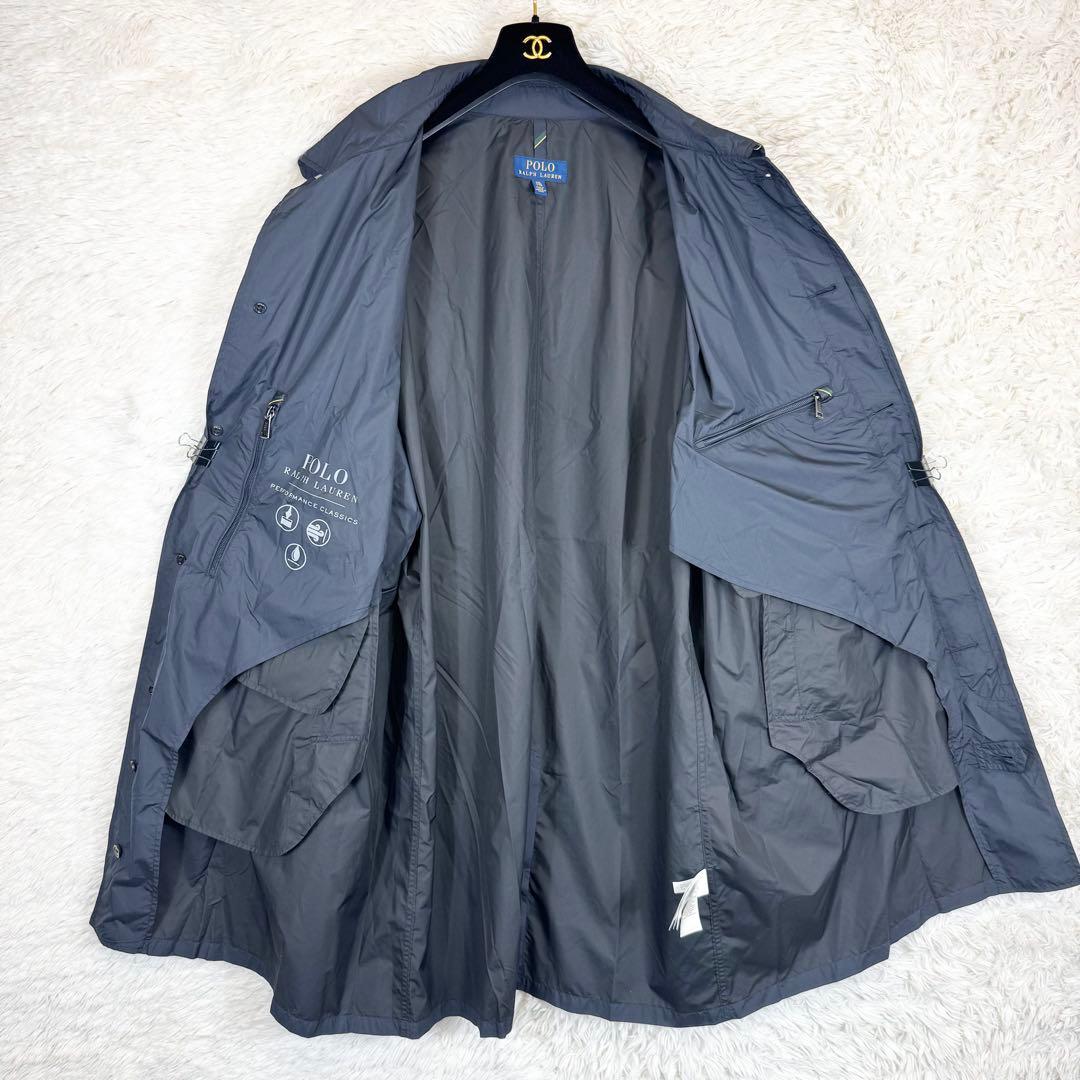 【美品】POLO RALPH LAUREN ポケッタブル ステンカラー XXL
