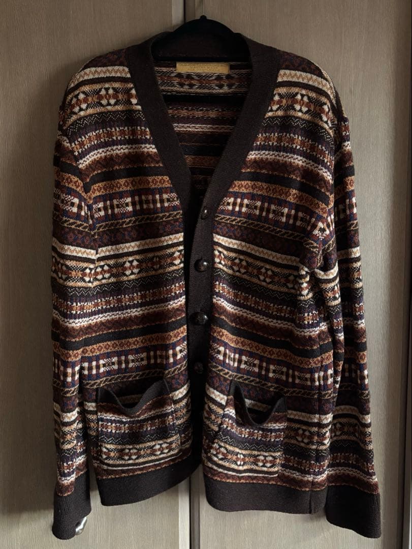 old joe&co オールドジョー ニットカーディガン 定価3.6万 美品