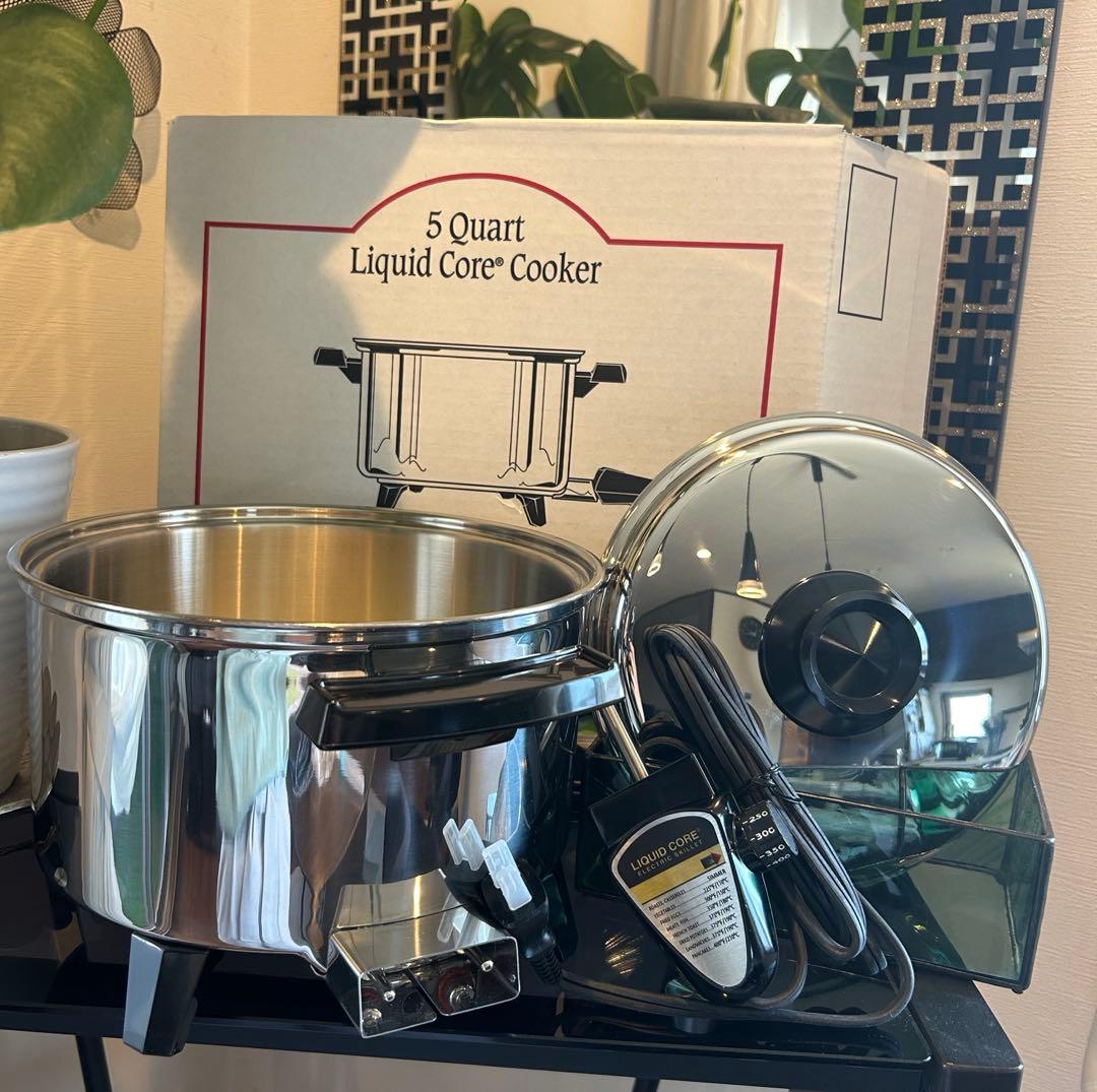 【新品、未使用】希少品 ロイヤルクイーン 5コート 電気鍋